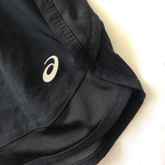 Avia Running Shorts Womens Size M Brief Lined Elastic Waist Zip Pocket Mesh Goth - Picture 2 of 11